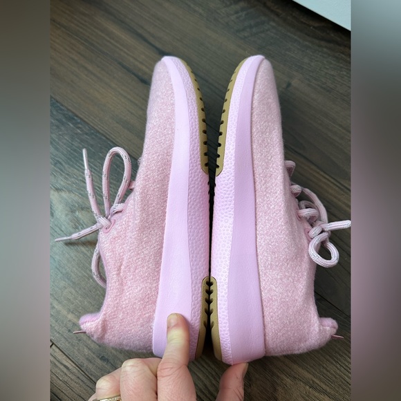allbirds Women's Wool Runner Mizzles in Buoyant Pink (Size 9) - Picture 4 of 12
